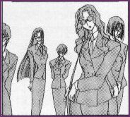 Bodyguards waiting for Tomoyo